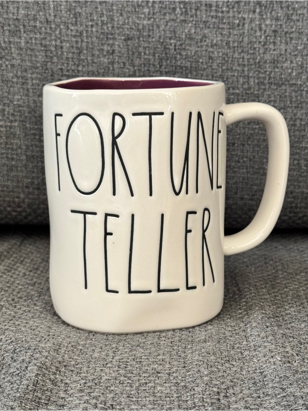 Rae Dunn Fortune Teller Mug Purple Interior Artisan Collection